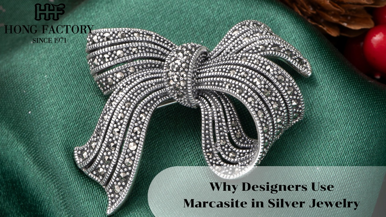 Why Designers Use Marcasite in Silver Jewelry