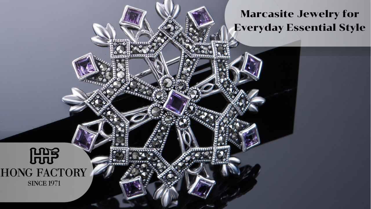 Marcasite Jewelry for Everyday Essential Style