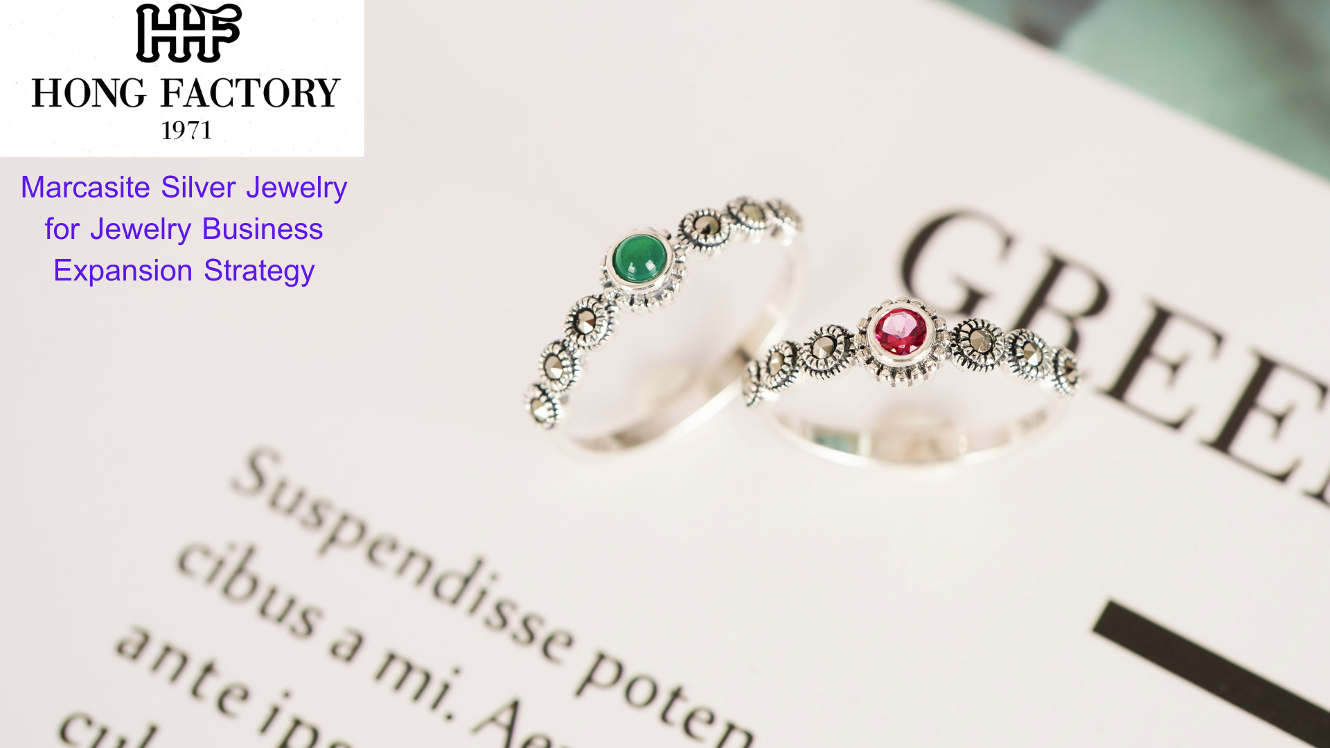 Marcasite Silver Jewelry