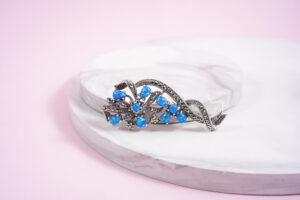 Vintage Marcasite Silver Jewelry