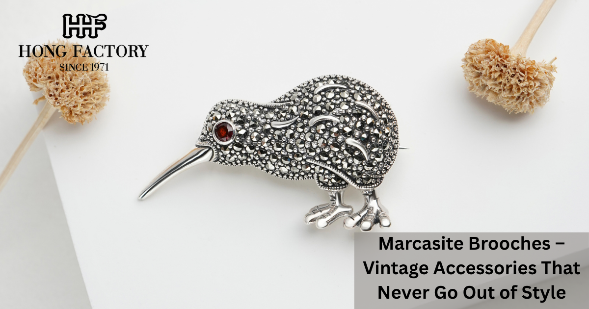 Marcasite Brooches – Vintage Accessories That Never Go Out of Style