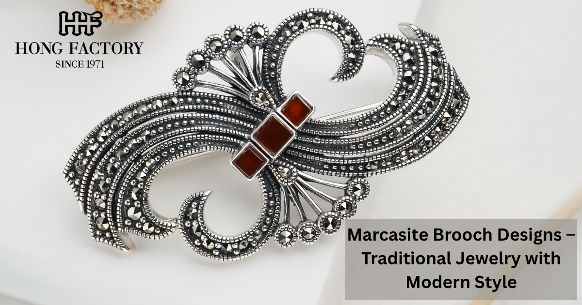 Marcasite Brooch Designs – Traditional Jewelry with Modern Style