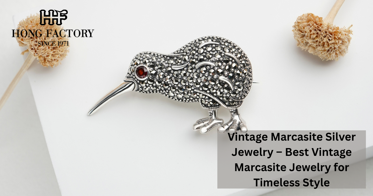 Vintage Marcasite Silver Jewelry – Best Vintage Marcasite Jewelry for Timeless Style