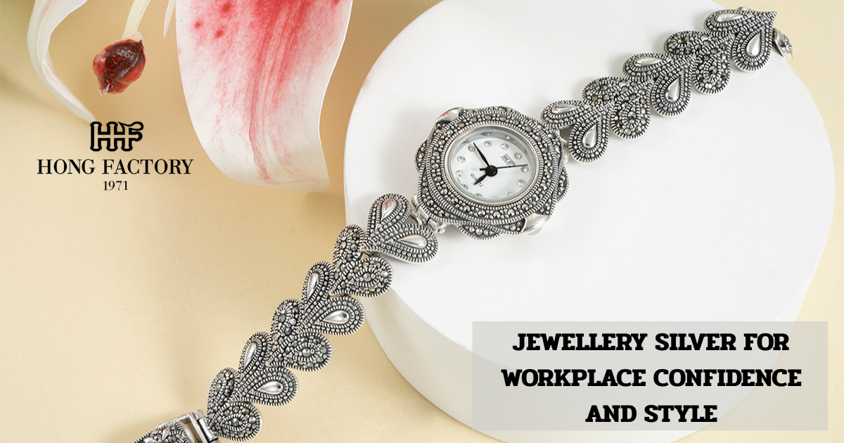 JEWELLERY SILVER FOR WORKPLACE CONFIDENCE AND STYLE