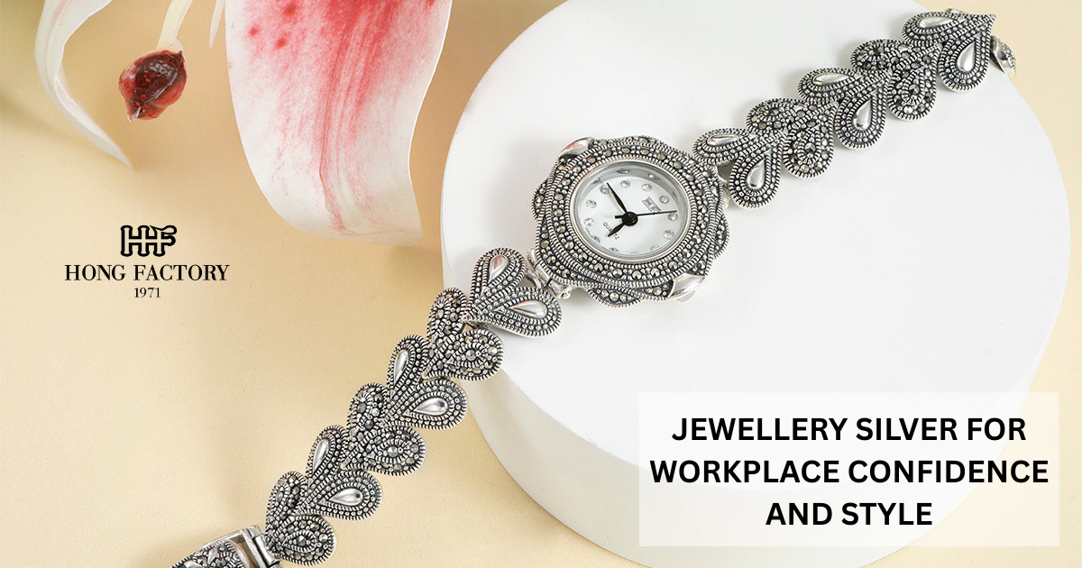 JEWELLERY SILVER FOR WORKPLACE CONFIDENCE AND STYLE