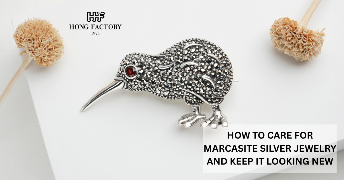 How to Care for Marcasite Silver Jewelry and Keep It Looking New