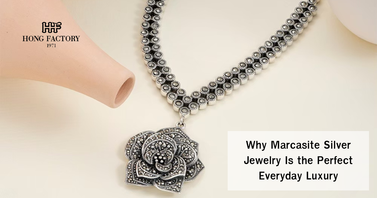 Why Marcasite Silver Jewelry Is the Perfect Everyday Luxury