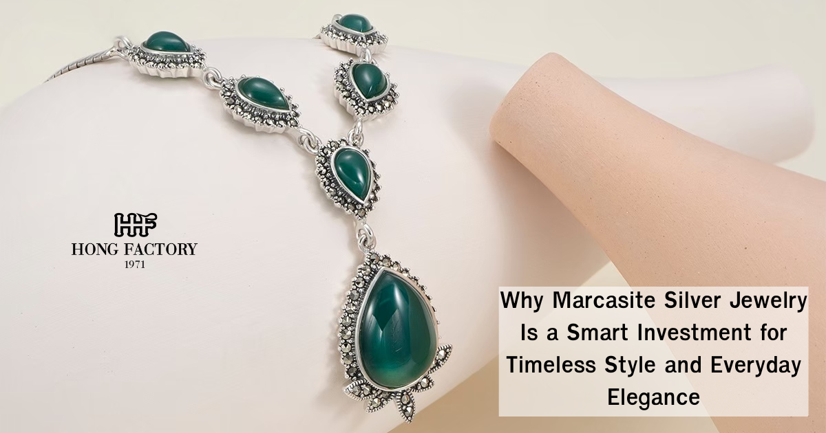 Why Marcasite Silver Jewelry Is a Smart Investment for Timeless Style and Everyday Elegance