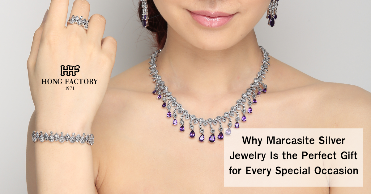 Why Marcasite Silver Jewelry Is the Perfect Gift for Every Special Occasion